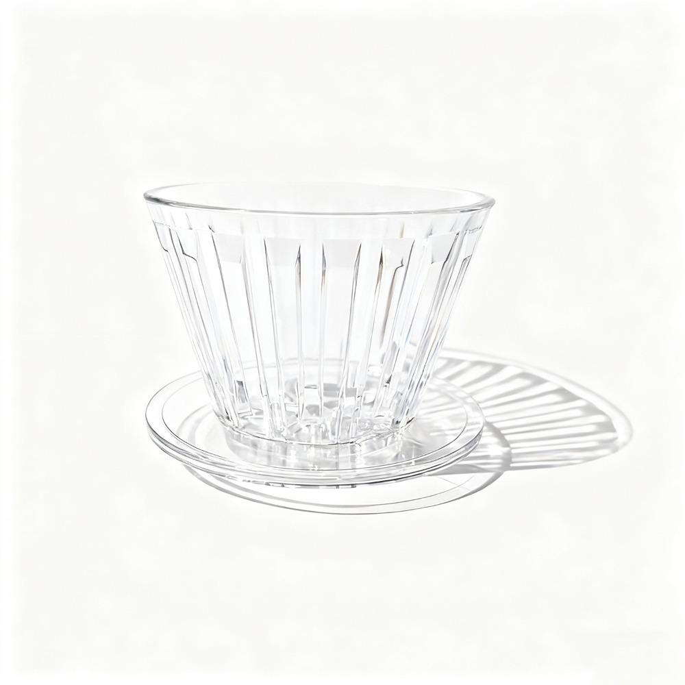 Heat-resistant Coffee Dripper Reusable Coffee Filter Basket Pour Over Filter Coffee Brewing