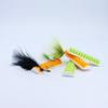 2PCS Silicone Fly Tying Material Storage Rack Display Clamp Prep Station Tool Organizer Holder for Fishing Flies Streamers Lure Making