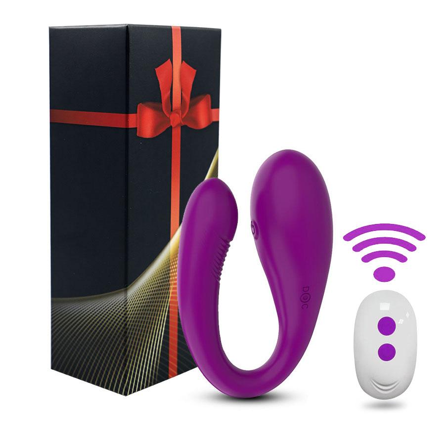 Wireless Remote Control Panties Vibrator U-shaped Adult Toys Clitoris Stimulator Female Masturbator
