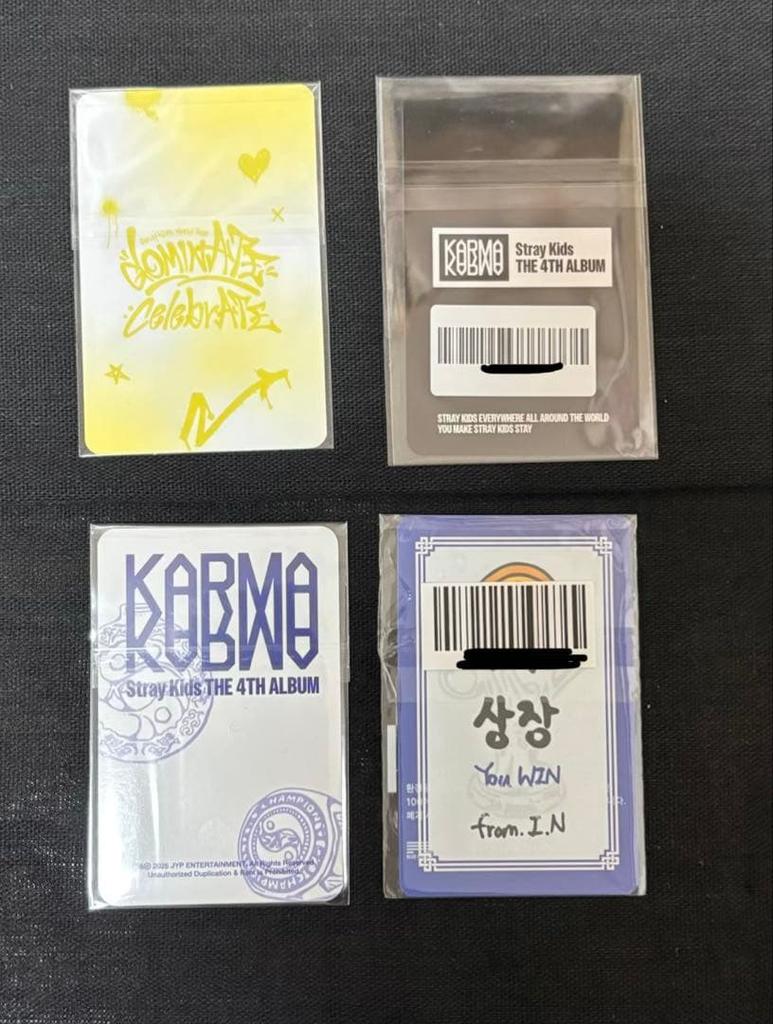 [USED] Stray Kids KARMA Bonus Trading Card AIN