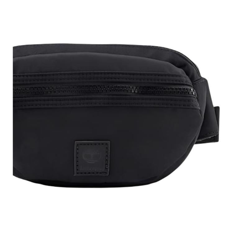 Timberland 1.5L Brand Logo Design Nylon Waist Bag Unisex Waist Bag Black A66WFS76