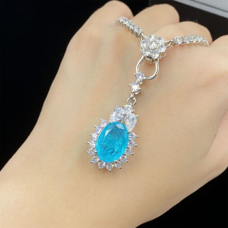 Sace Gems Clássico liga de cobre zircão anel brincos pingente colar conjuntos de jóias presentes festa de casamento