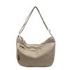 Canvas Bag Large Capacity Shoulder Bag Women's Light Leisure Student Niche Messenger Bag Trend