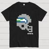 Seahawks Tecmo Bowl Helmet Cotton Summer Casual Cool Loose T-Shirt