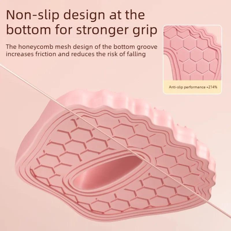 Inflatable Foot Massager Stepper Balance Board with Anti Slip PVC Massage Dots for Yoga Training Slimming Leg Shaping