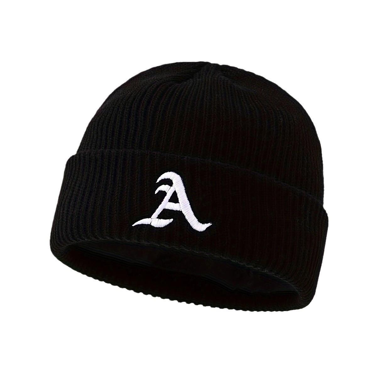 

Winter Running Hat Warm Thickened Knitted Hip Hop Skull Cap Windproof Women Men Outdoor Sports Hiking Elastic Beanie Hat 56-58CM чёрный