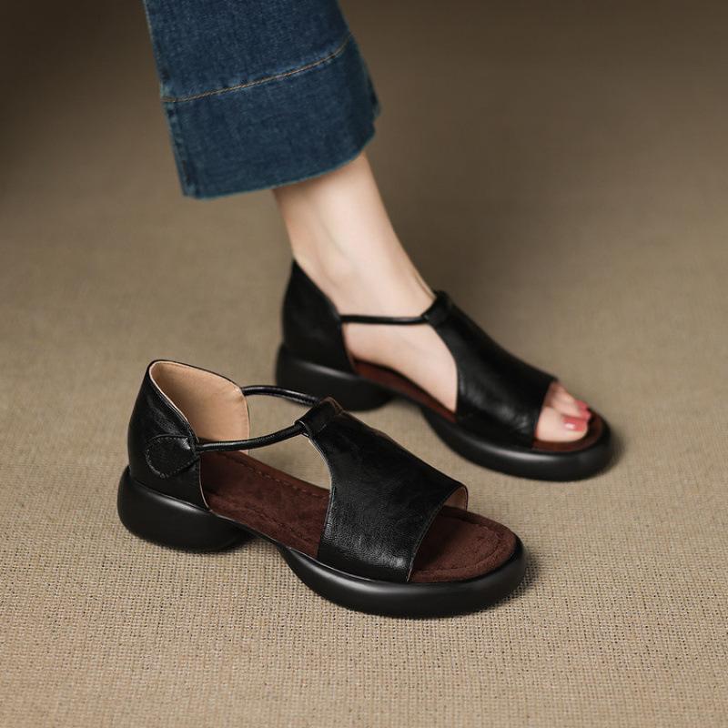 New women's one-pedal sandals casual beach sandals solid silver comfortable rubber sole large and small size women's shoes