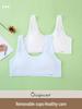 Junior Girls' Pure Cotton Sports Bra - Breathable & Supportive