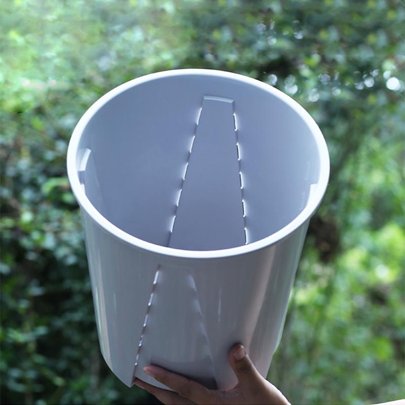 Plastic Flower Pot Orchid Root Control Plant Pot Breathable Nursery Pot Garden Planting Bonsai Seedling Potted Planters Supplies