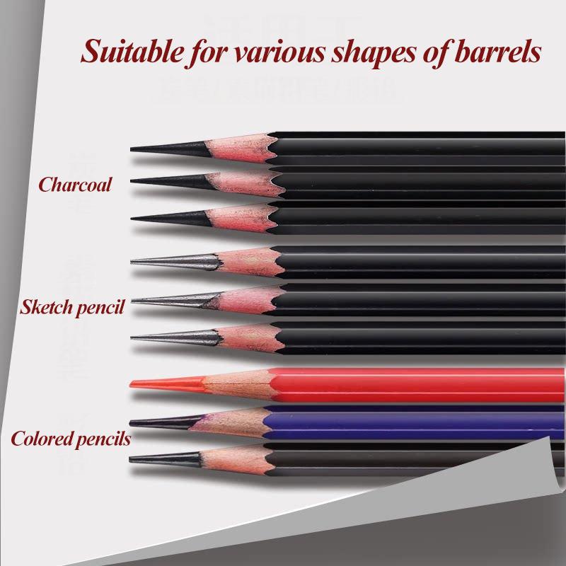 Faber-Castell Skisskolkol Konst Målning Speciell Handvev Stor Kapacitet Blyertsslip för Skisskonstelever