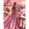 Disney Prinzessin Antike Nachtszene Kollektion 5D Diamantmalerei Voll mit Diamanten DIY Handgemalte Diamantmalerei Fantasie Dekoratives Malerei-Set