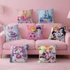 Anime Futari Wa Pretty Cure Cushion Cover Inches Farmhouse Decor Home Throw Pillow Covers For Couch Decorations