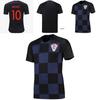 Premium Quality Fashion Croatia Flag Mens T-shirt Tee Top For Hrvatska Football Fans