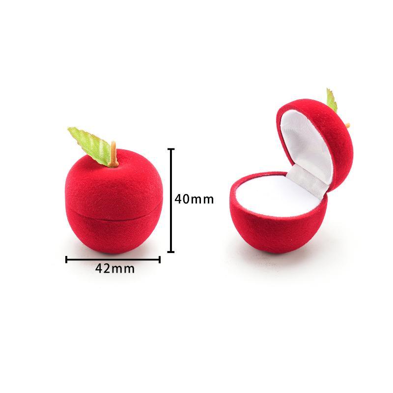 Cartoon Style Velvet Jewelry Box Container Wedding Ring Box For Earrings Necklace Bracelet Display Gift Box Holder 13 Styles