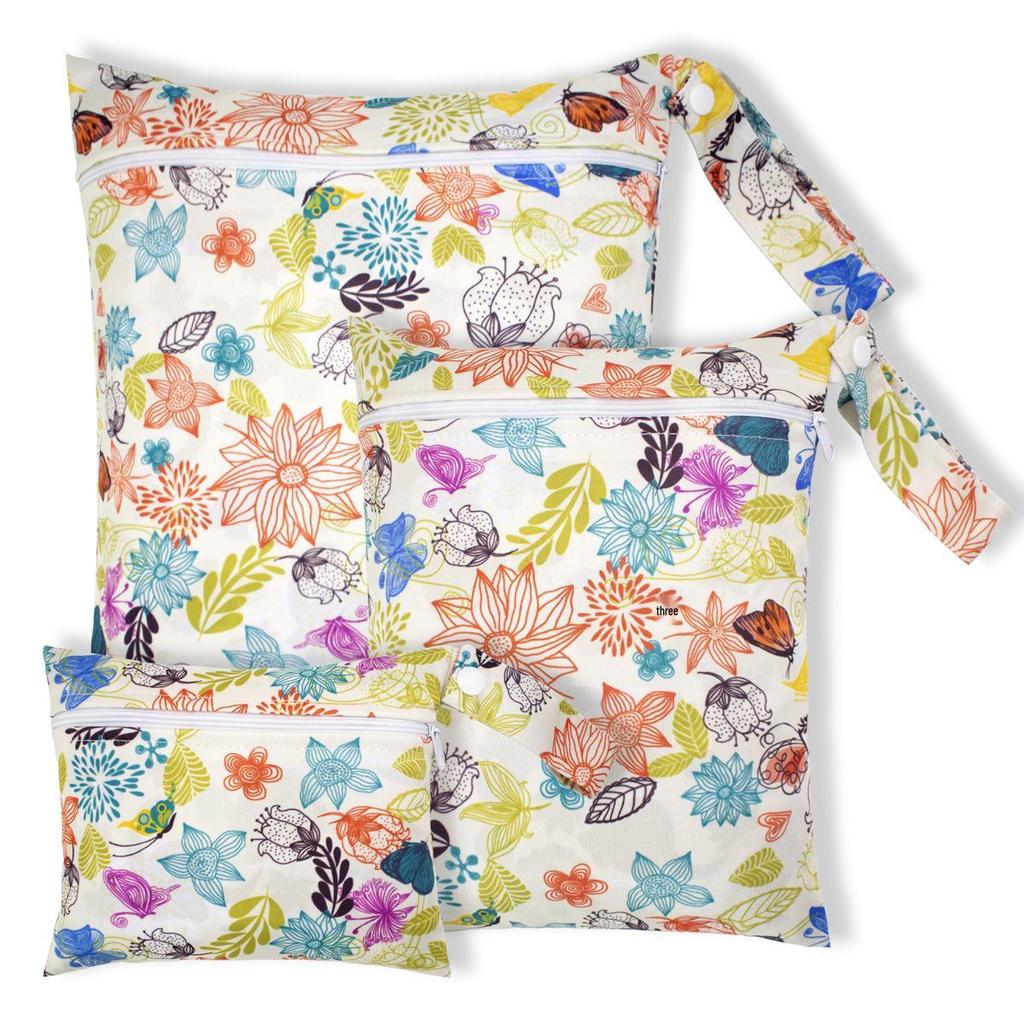 Waterproof Baby Diaper Bag - Portable, Washable, Travel-Friendly Storage Bag