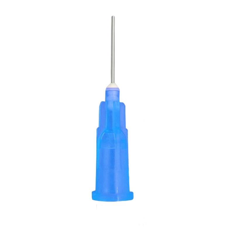 50Pcs 14G/15G/16G/18G/19G/20G/21G/22G/23G/24G/25G/26G/27G/28G/30G 1/2Inch Bluntly Tip Dispensing Needle for Liquid