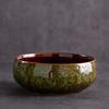 Ceramic Lotus Planter with Glaze Finish-Handcrafted Bowl for Water Lily & Bonsai Unique Home & Zen Garden Decoration Gongfu Tea