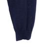PRADA wool Long sleeve sweater 38 Navy system Knit Thin Women Used