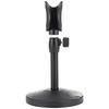KC MDS-1500/BK Adjustable Height Desktop Microphone Stand, Black (Includes Microphone Holder)