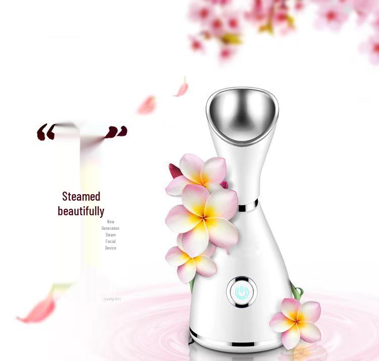 

Hydrating Facial Steamer: Home Use Hot Mist Face Humidifier and Cleanser JP Version