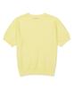 CLOVE [23Ss Clove] Logo Round Neck Knit (Lemon)