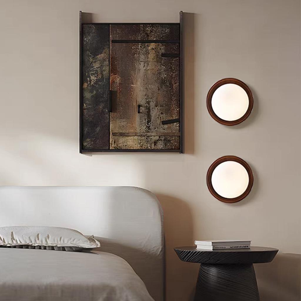 Wabi-Sabi Wall Lamp Indoor Lighting For Home Dinner Bedroom Living Room Bedside Mirror TV Decoration Retro LED Wall Sconce Light