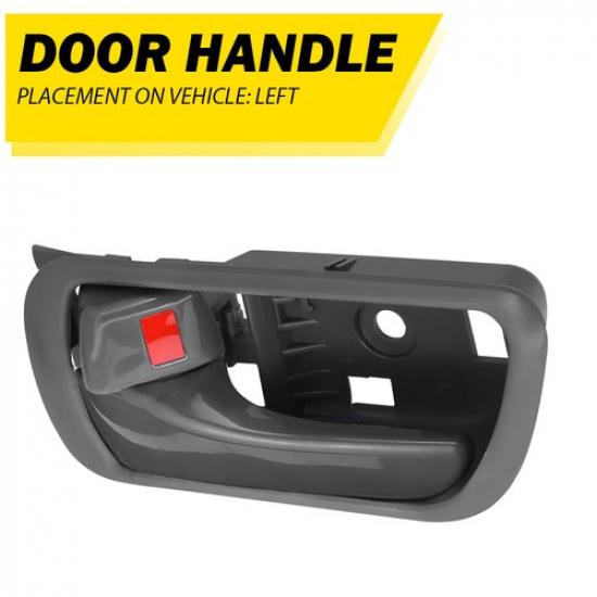 For Toyota 2002 to 06 Camry Inner Interior ide Door Handle Gray Driver Side N