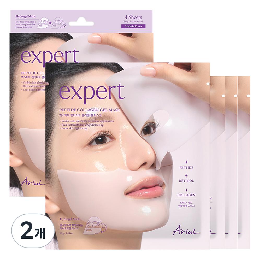 

Ariul Expert Peptide Collagen Retinol Gel Mask, 4pcs, 2pack
