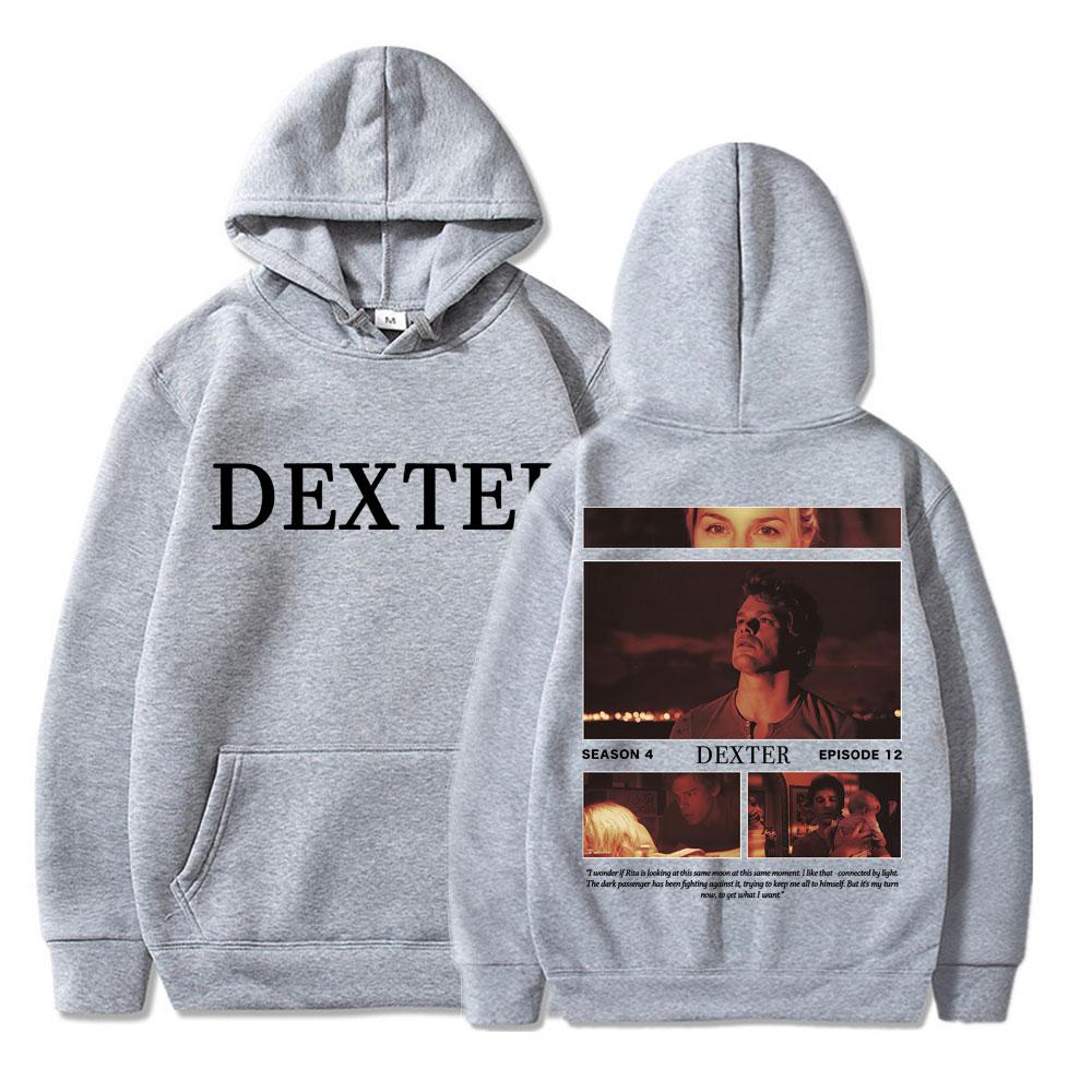 TV Play Dexter Morgan Classic Hoodie Men Women Vintage Fashion Popular Sweatshirt Oversized Fleece Casual Sportwear