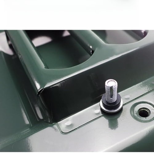 FiveLn Portable Gasoline Can, Diesel Can with Filling Nozzle, Vertical Fuel Tank, Large Capacity, Kerosene, Car Fuel Tank, Safe, Anti-Static (10 L + I