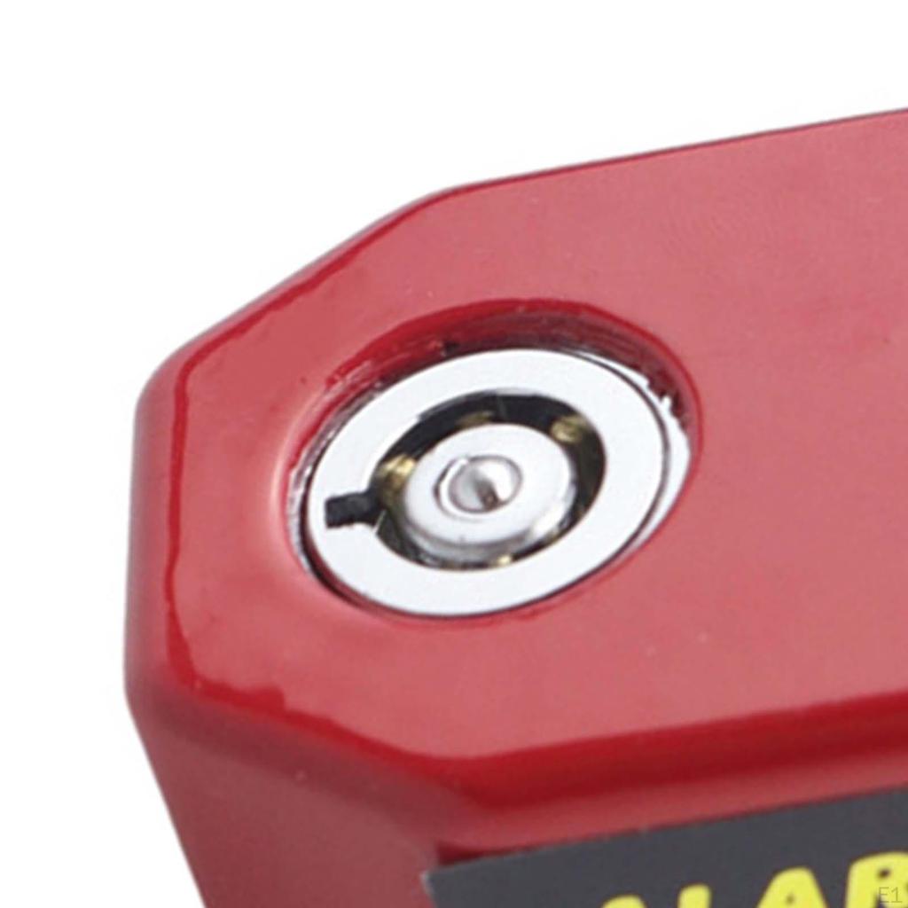 Motorrad Alarmanlage Scheibenbremsschloss Anti-Verlust Leicht Langlebig Universalschlösser für