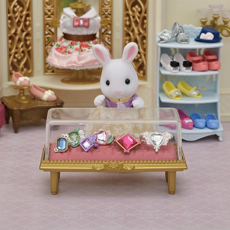 [Sylvanian] 5647-Fashion-Koordinationsset Stadtmädchen-Serie (Schmuckkollektion)