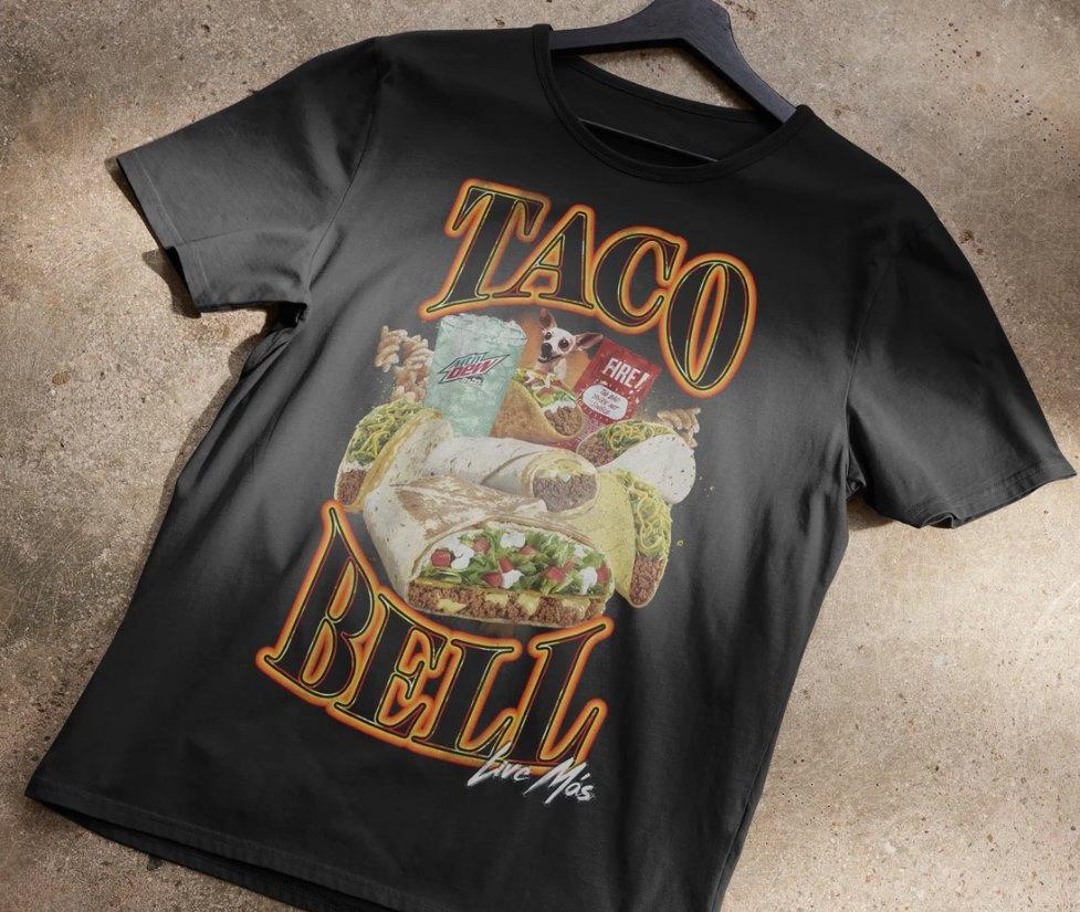 Taco Bell 90_s Bootleg T-Shirt Unisex T-Shirt XXL