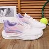 Damen Air-Cushion Rebound Laufschuhe Sommer Mode Atmungsaktiv Rutschfest Sport Trainingsschuhe Outdoor Weiche Tennis Sneaker