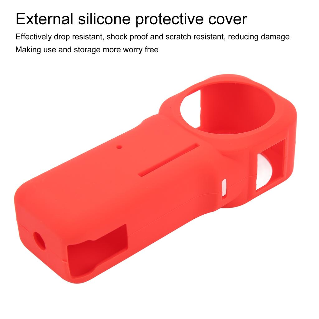 Panoramic Camera Silicone  ive Case Lens Cover for NaInsta360 ONE   1in 360 Edition