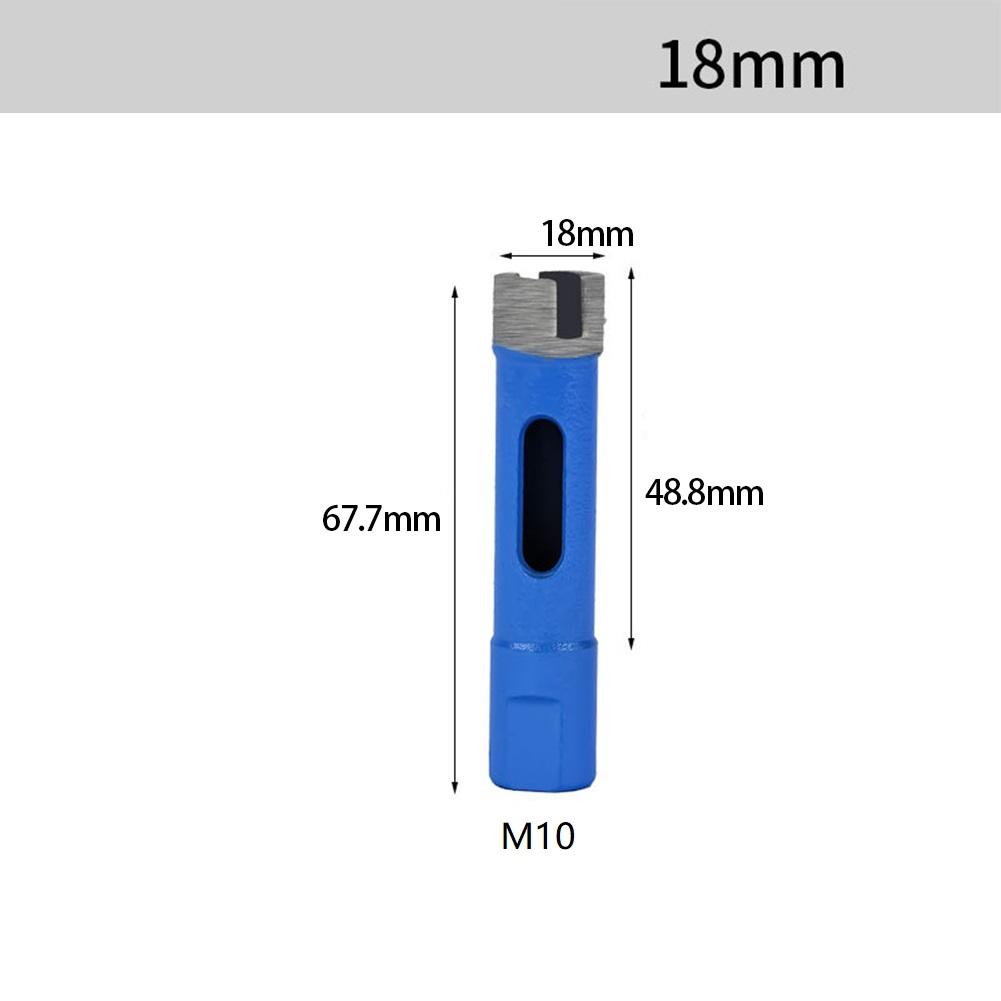 Concrete Drilling Masonry Drilling 16mm Core Drill Bit M10 Thread Drill Bit Cutting Edges Various Material Drilling