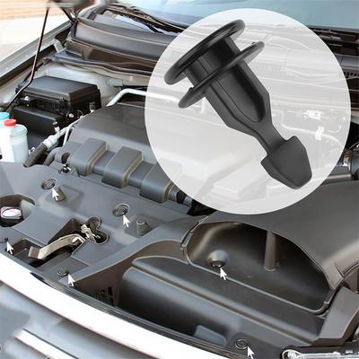 New Car Engine Bulkhead Cover Striker Retainer Plastic Rivet Clip For Honda Acura