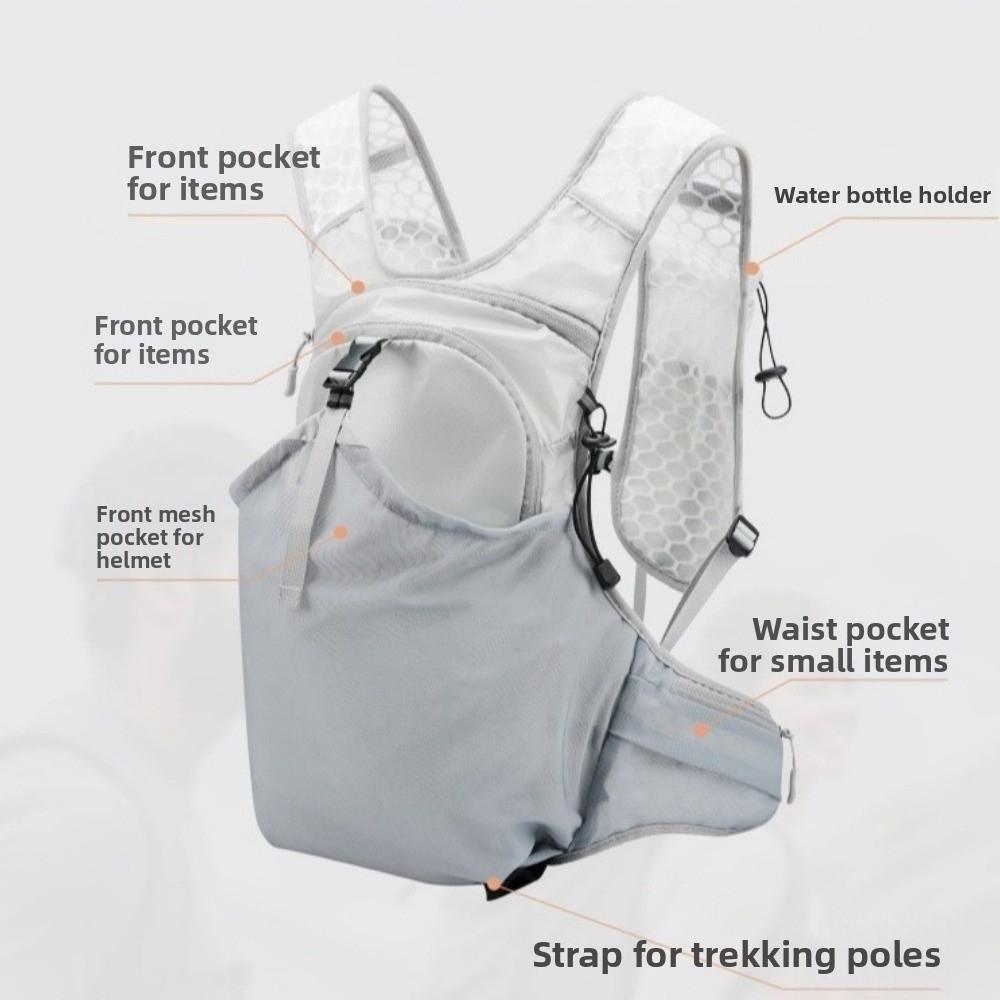 Adjustable Trail Running Backpack Lightweight Running Race Vest Race Hydration Pack Jogging