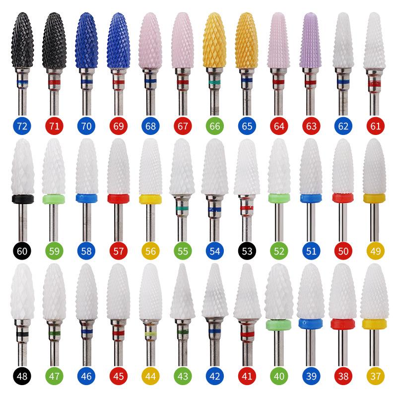 Ceramic Nail Drill Bit for Nail Art & Gel Polish Removal