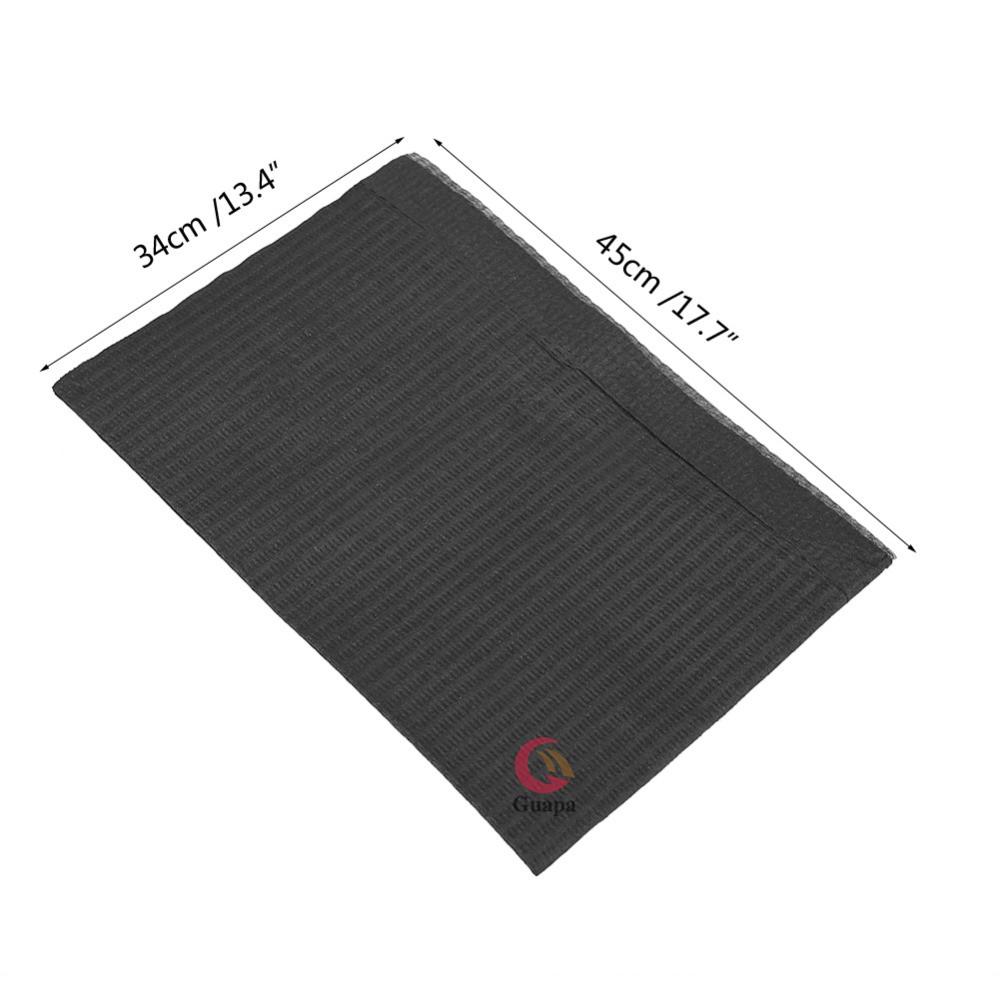 Black/Pink Disposable Tattoo Bibs Tattoo Clean Pad Table Cover Clean Pad for Patient Dental Napkins Tattoo Accessories Supplies
