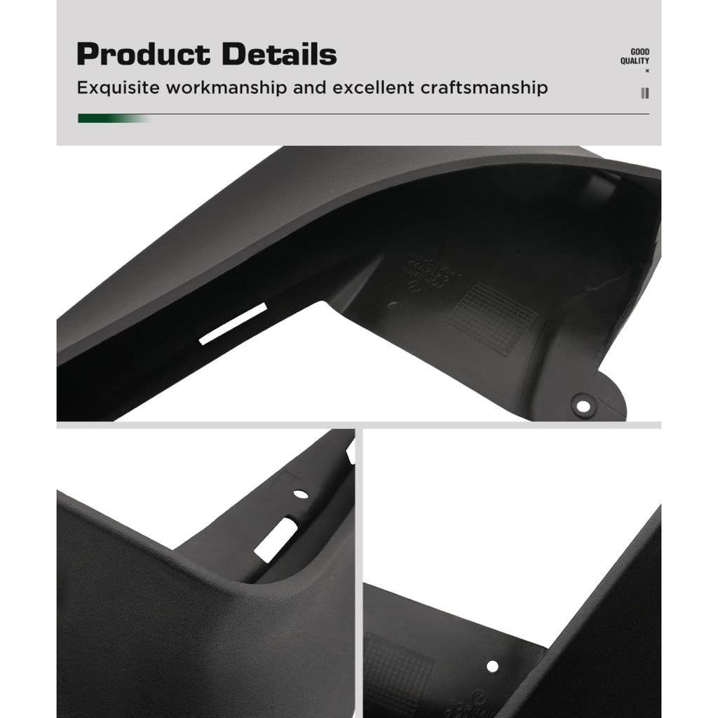 4PCS Car Mud Flaps Splash Guards Mudguards Car Mud Flaps Compatible with Mini Cooper ONE R56  2008 2009 2010 2011 2012 2013 2014