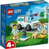 LEGO City Tierrettungswagen 60382, ein Bausteingeschenk für Jungen und Mädchen ab 4 Jahren.