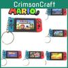 Super Mario Switch Game Console Model Keychain Pendant Keyring For Kids Gifts Xmas