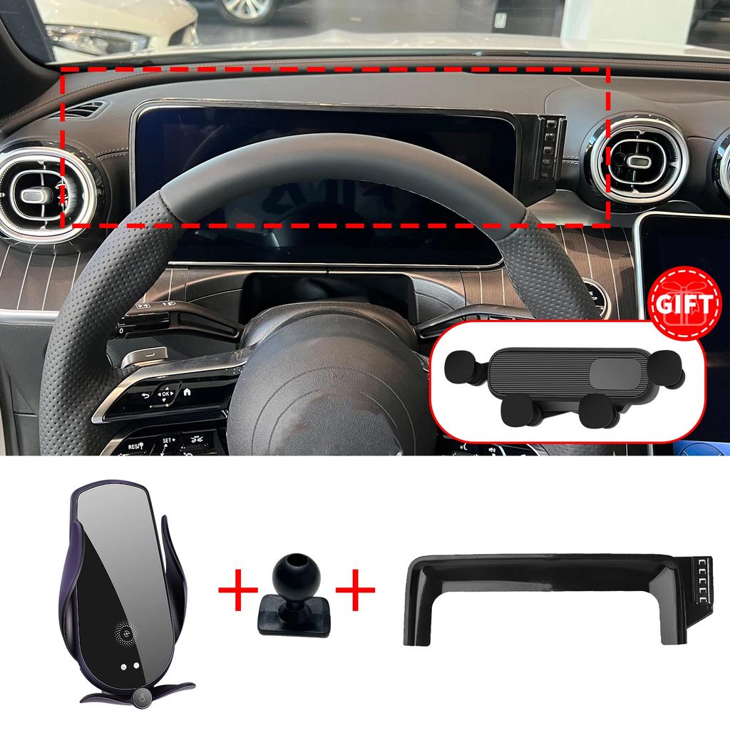 Fit for Mercedes-Benz C-Class 2025-2025 C CLASS W206 Navigation Phone Holder Mount Customized Car Accessoires