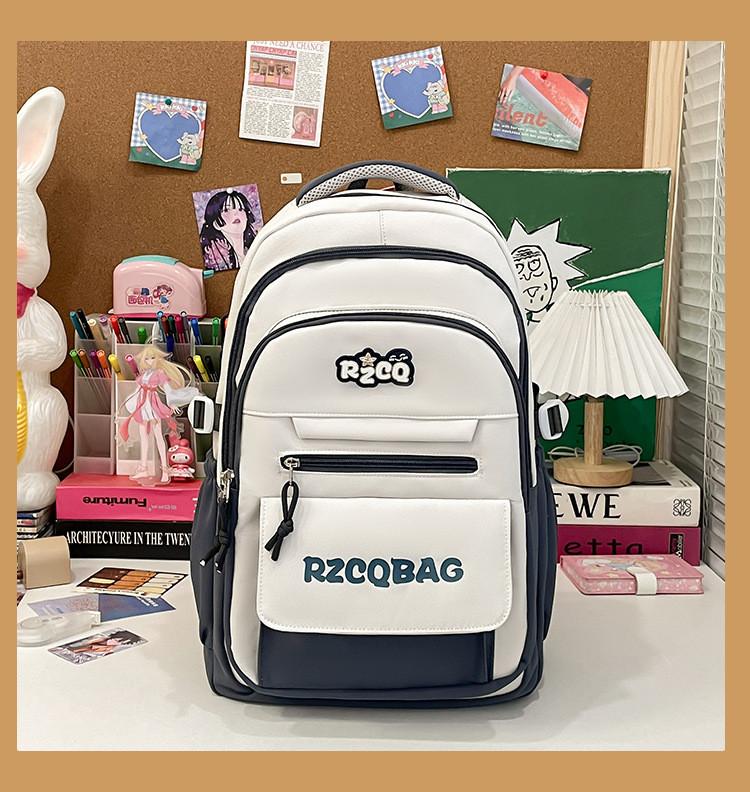 Style Student Minimalist Schoolbag Large Capacity Backpack Outdoor Bag Travel