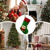 Stockings Christmas Cute Treat Stocking Bag Christmas Decorations For Family Kids Tree Home Mantel Holiday Fireplace Party Candy