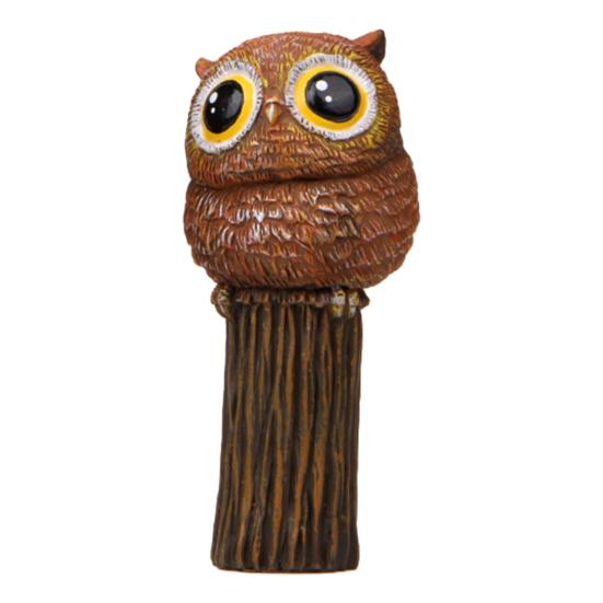 

Фигурка совы, вставка для вазы для цветов, симпатичная сова, украшение для домашнего цветочного горшка, скульптуры, игрушка-символ в виде совы A