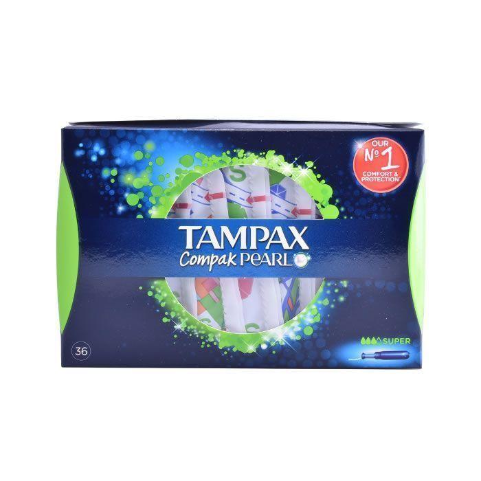 

TAMPAX Pearl Compak Super 36 единиц