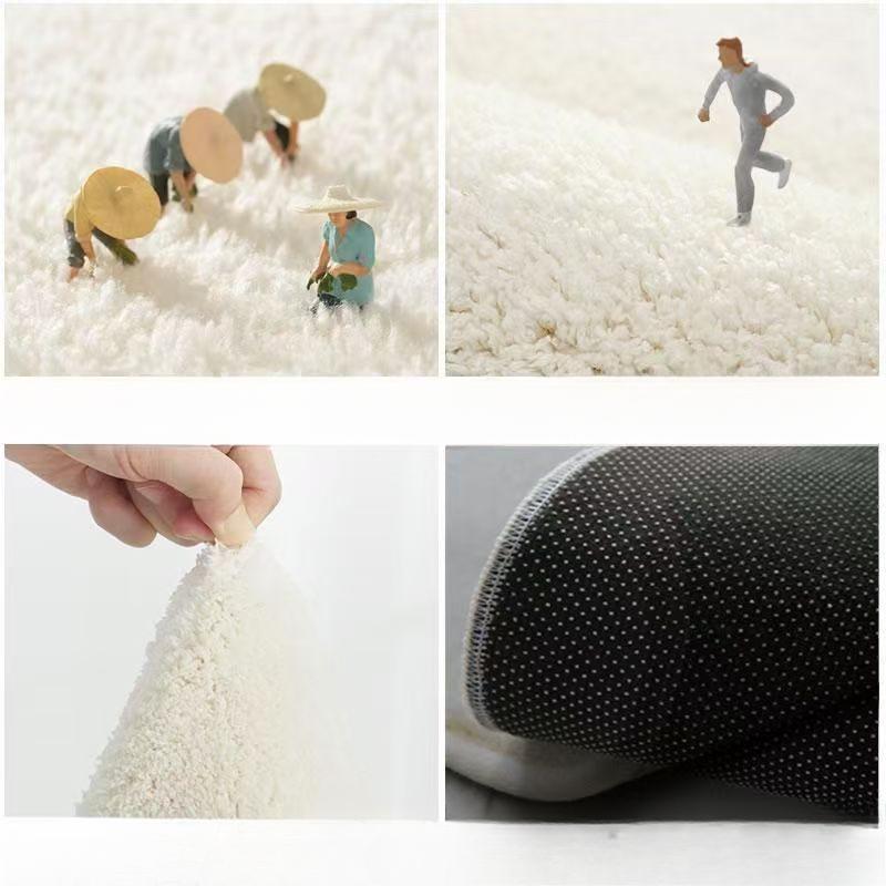 Simplicity Flower Bathroom Mat Non Slip Bath Rug Extra Absorbent and Soft Microfiber Bath Carpet Machine Washable Bath Rug
