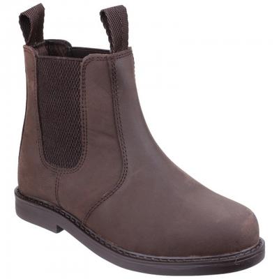 Botines de cuero para niños